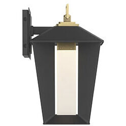 Andson LED 12.75 inch Brass-Sand Black Mix Outdoor Wall Sconce