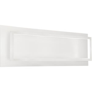 Mondrian LED 26 inch White Wall Sconce Wall Light