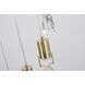 Canada 11 Light 26 inch Brushed Gold Chandelier Ceiling Light