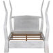 Patras White Wash Bed, Queen