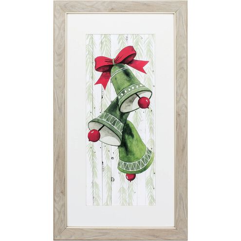 Christmas Collection Green Framed Art