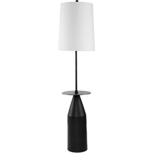 Bullet 61 inch 40.00 watt Black/White Floor Lamp Portable Light