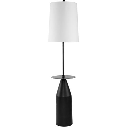 Bullet 61 inch 40.00 watt Black/White Floor Lamp Portable Light