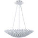 Broche 6 Light 24.5 inch Matte White Chandelier Ceiling Light