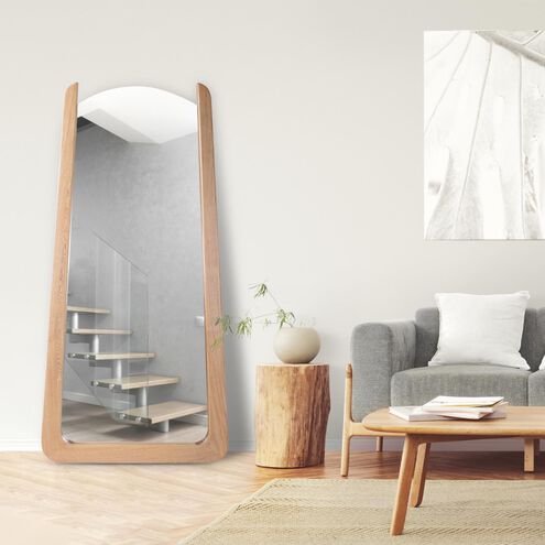 Woodard 78.75 X 39.38 inch Natural Mirror