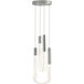 Adel LED 4 inch Satin Nickel Pendant Ceiling Light