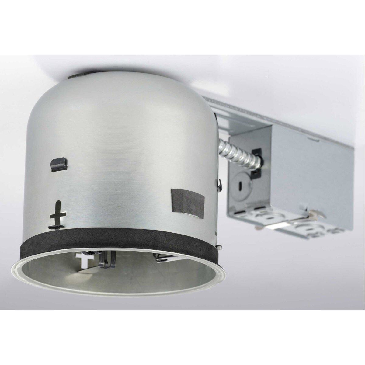 Recessed Lighting PAR30 Unfinished Recessed Remodel Housing, 5in Shallow, Air-Tight, IC and Non IC