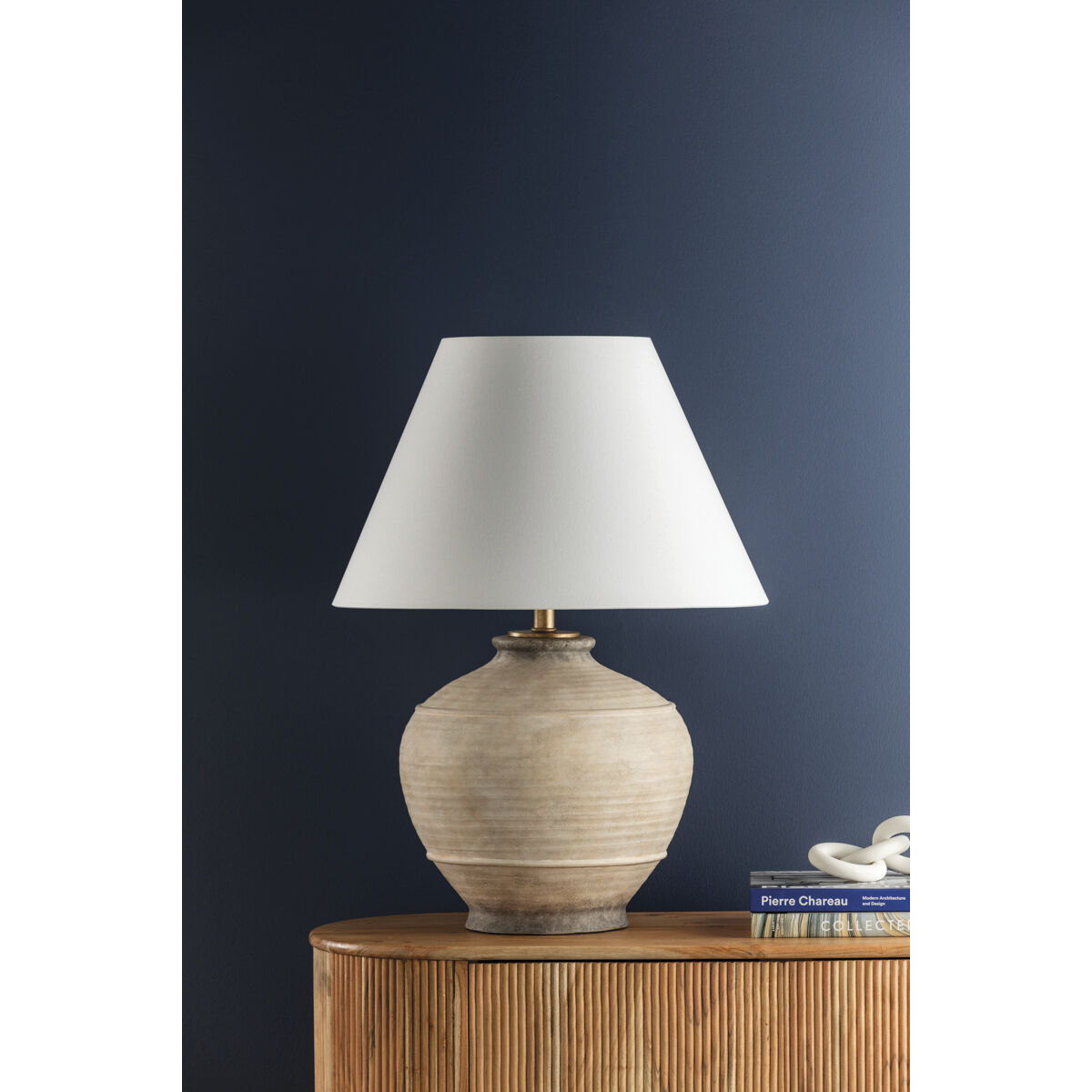 Malta 29 inch 120.00 watt Ash Table Lamp Portable Light