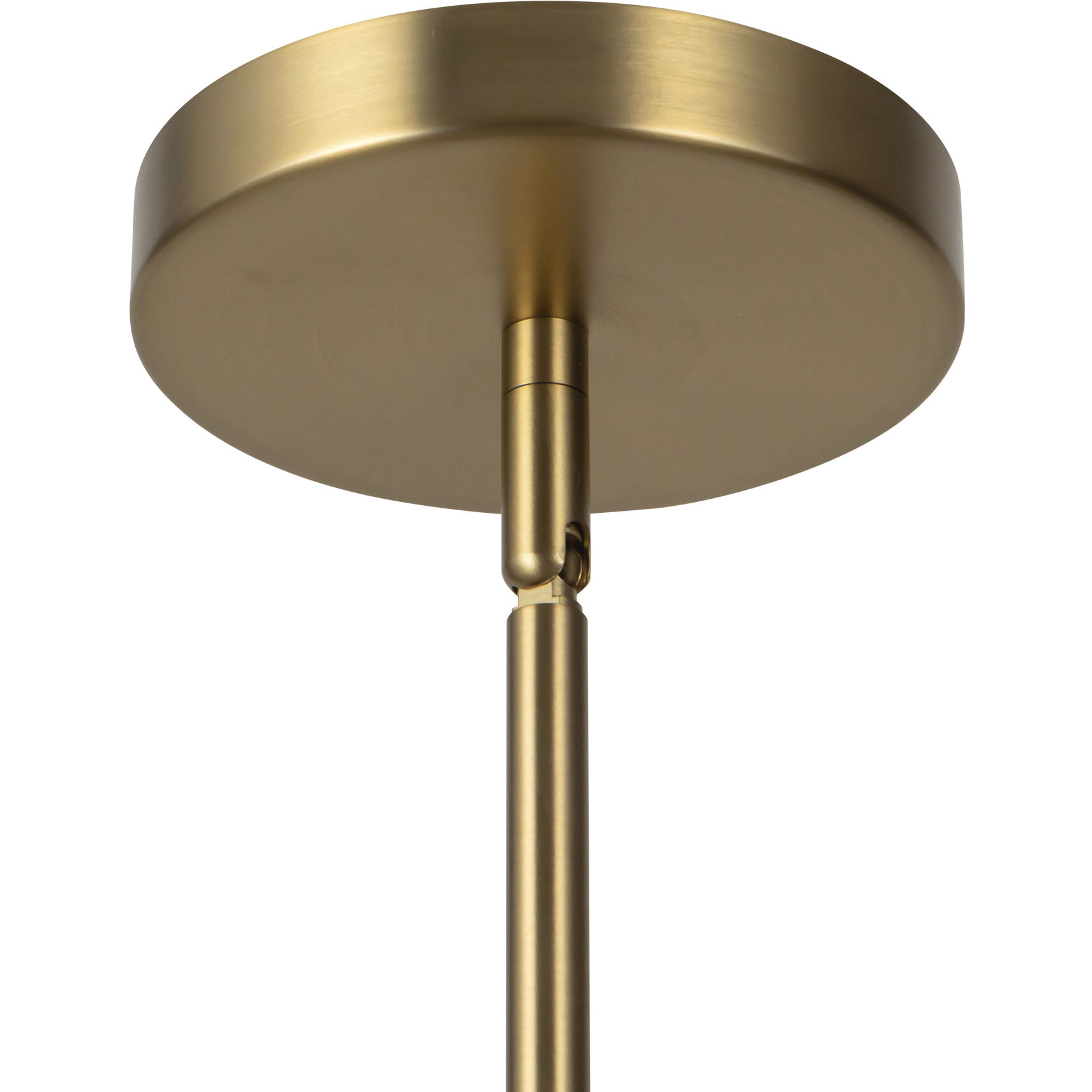 Alora Mood Sloan 2 Light 30 inch Brushed Gold and White Linen Linear Pendant Ceiling Light