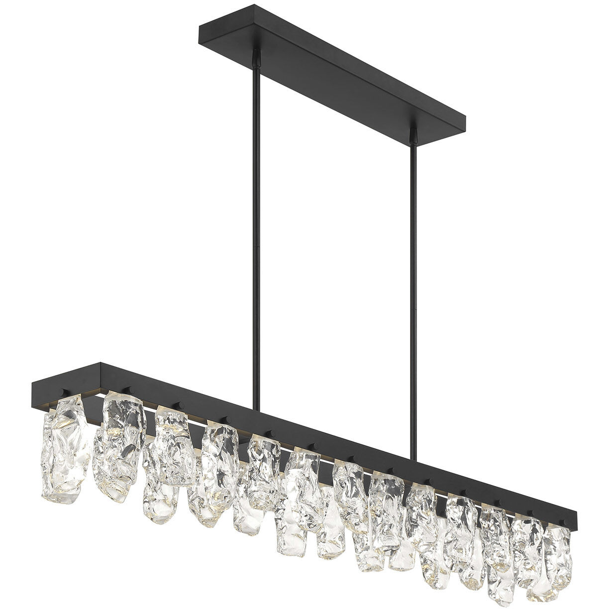 Artic Glacier LED 47.75 inch Coal Island Light Ceiling Light