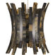 Alsop 7 Light 17 inch Brown and Silver Multi-Drop Pendant Ceiling Light