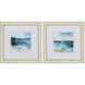 Waterside Blue and Turquoise Framed Art, Propac