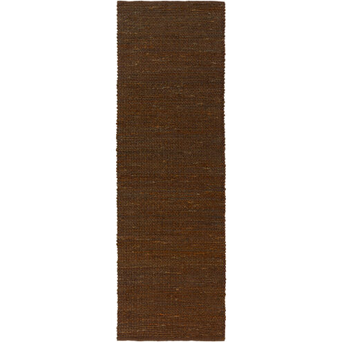 Tonga 132 X 96 inch Dark Brown Rug