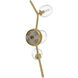 Hampton Wall Sconce Wall Light in Clear Glass