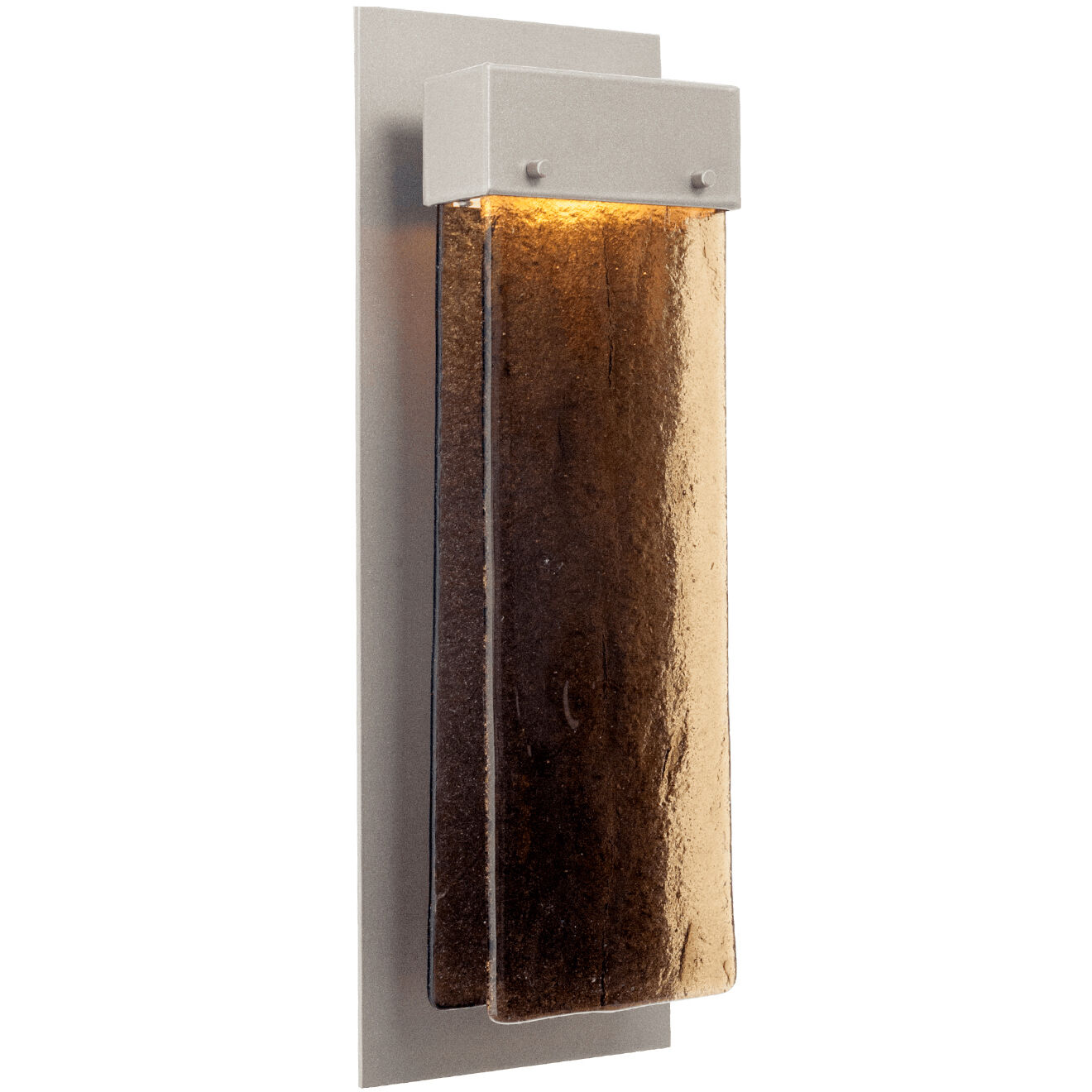 Parallel LED 5.3 inch Novel Brass Indoor Sconce Wall Light in 3000K LED, Smoke Granite