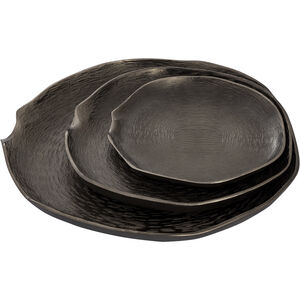 Afton Oil Rubbed Bronze Tray, Set of 3