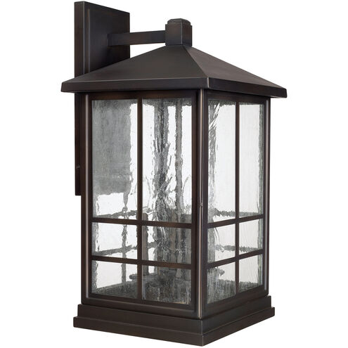 Preston 4 Light 27 inch Old Bronze Outdoor Wall Lantern