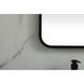 Evermore 30 X 30 inch Black Vanity Mirror