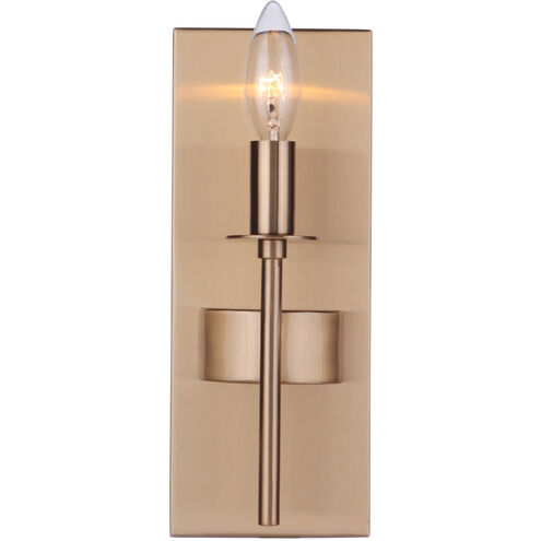 Larrson 1 Light 4.5 inch Satin Brass ADA Wall Sconce Wall Light