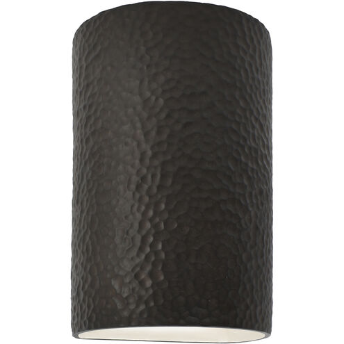 Ambiance LED 6 inch Hammered Iron Wall Sconce Wall Light