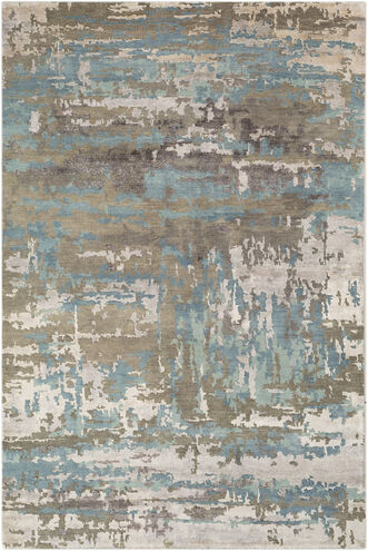 Arte 108 X 72 inch Dusty Sage Rug in 6 X 9, Rectangle