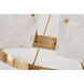 Canada 8 Light 32 inch Gold Chandelier Ceiling Light