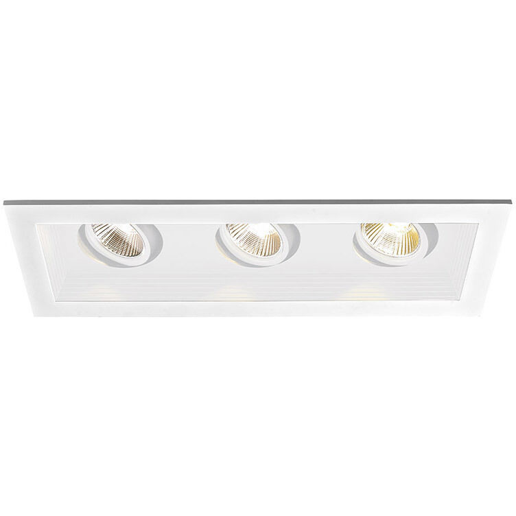 Mini LED Multiple Spots LED White Multiple Recessed Trim in Wide, 3000K