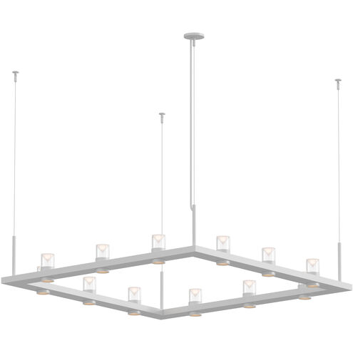 Intervals LED 56 inch Satin White Pendant Ceiling Light