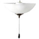 San Gabriel LED Oil Rubbed Bronze Ceiling Fan Light Kit