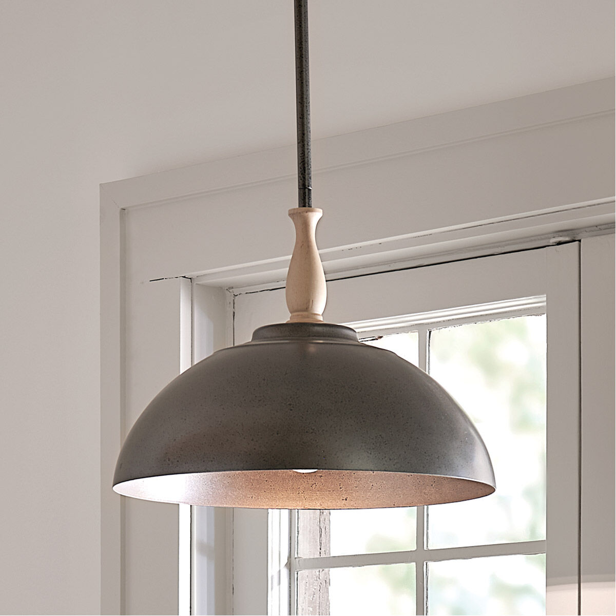 Homestead Fira 1 Light 14 inch Anvil Iron Pendant Ceiling Light, Fira