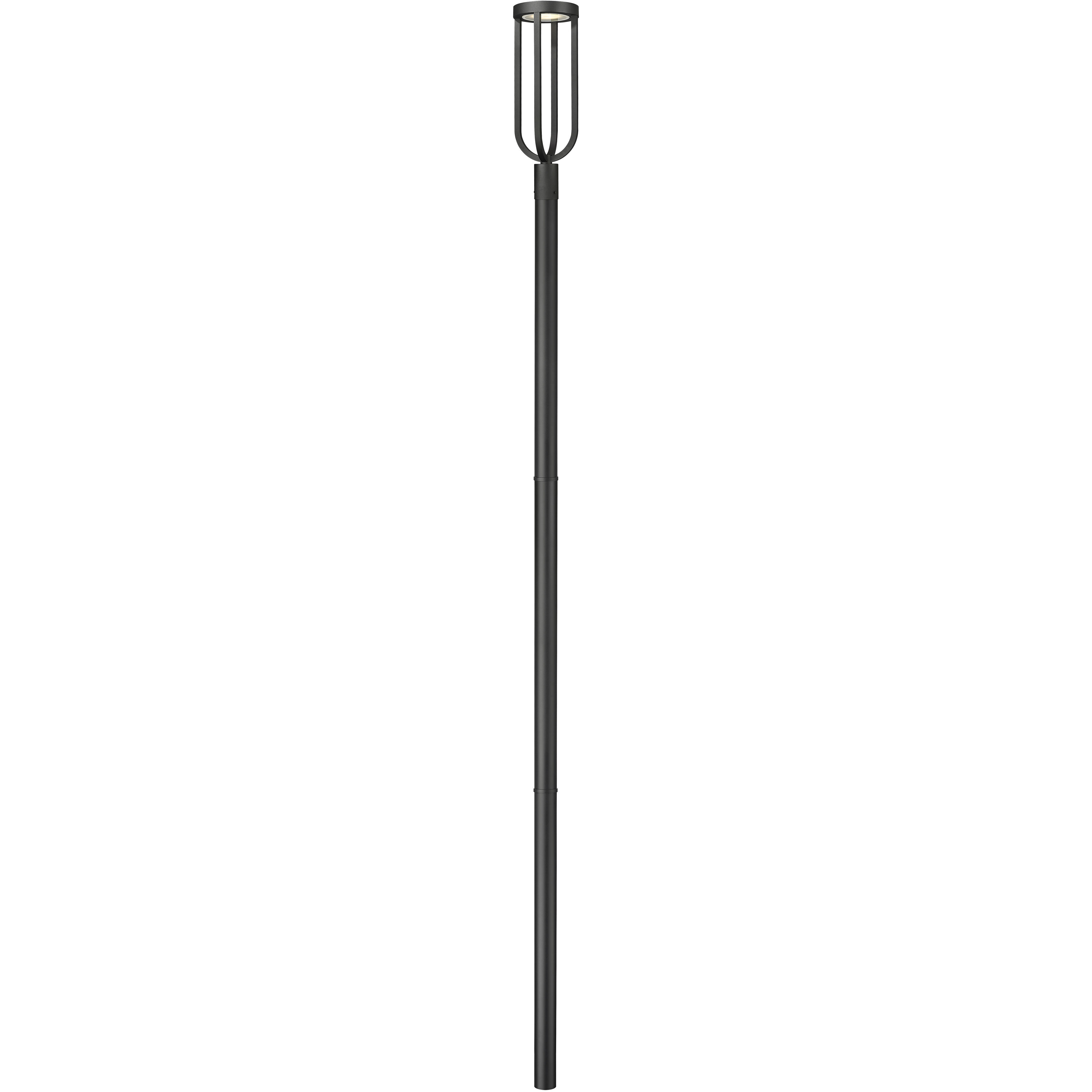 Leland LED 142.75 inch Sand Black Outdoor Post Mounted Fixture