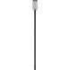 Leland LED 142.75 inch Sand Black Outdoor Post Mounted Fixture