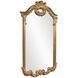 Roman 51 X 32 inch Gold Leaf Wall Mirror