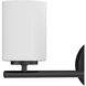 Replay 3 Light 22 inch Black Bath Vanity Wall Light