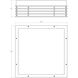 Marue LED 11 inch Textured Gray Surface Mount Ceiling Light
