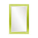 Avery 42 X 28 inch Glossy Green Wall Mirror