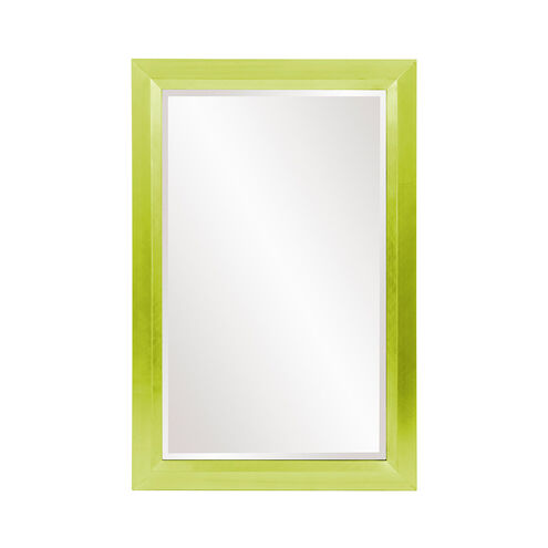 Avery 42 X 28 inch Glossy Green Wall Mirror