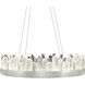 Lior LED 30.5 inch Silver Pendant Ceiling Light