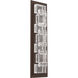 Tessera LED Flat Bronze Indoor Sconce Wall Light