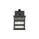 Morris 1 Light 10 inch Matte Black Exterior Wall Mount