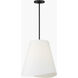 kate spade new york Beauvoir 3 Light 18 inch Midnight Black Hanging Shade Ceiling Light