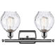 Ballston Small Waverly 2 Light 16 inch Polished Chrome Bath Vanity Light Wall Light, Ballston