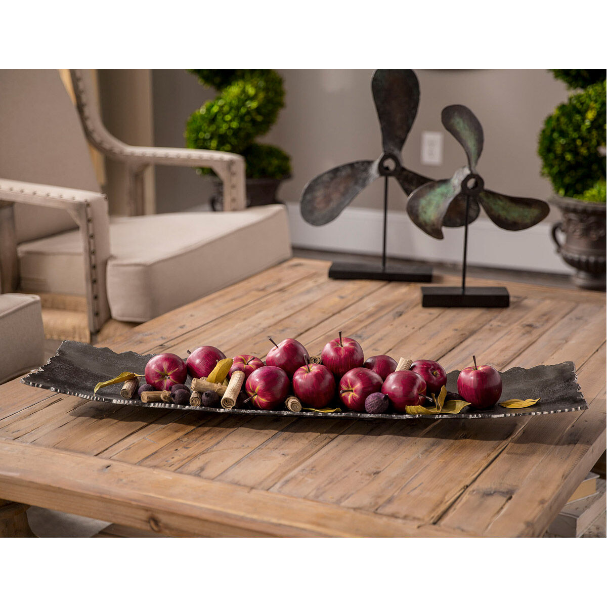 Camilla Dark Nickel Tray