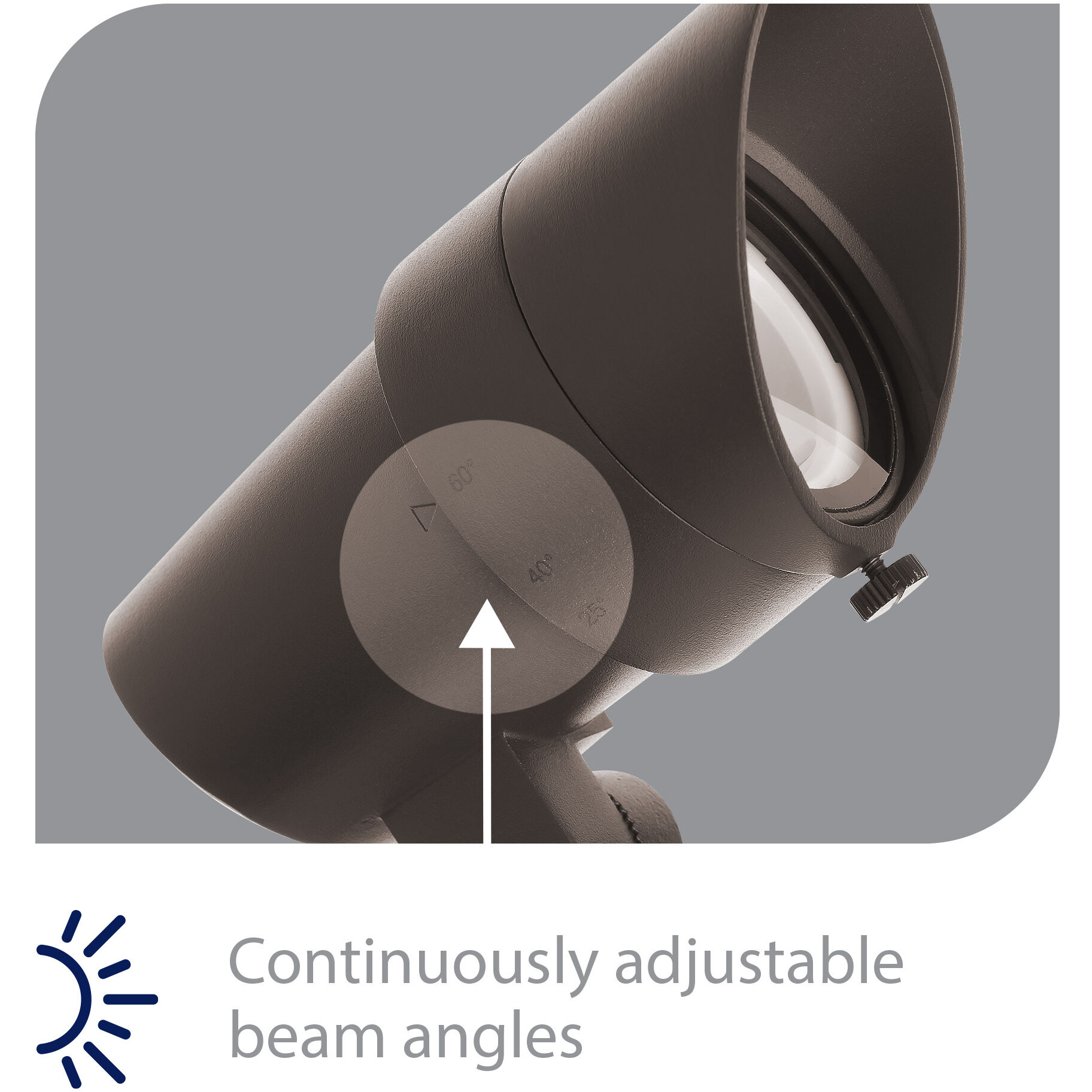 Tyler Bronze 18 watt LED Spot and Flood Lighting in 3000K, Low Voltage Accent Light, WAC Landscape