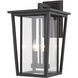 Seoul 2 Light 18.75 inch Oil Rubbed Bronze Outdoor Wall Light