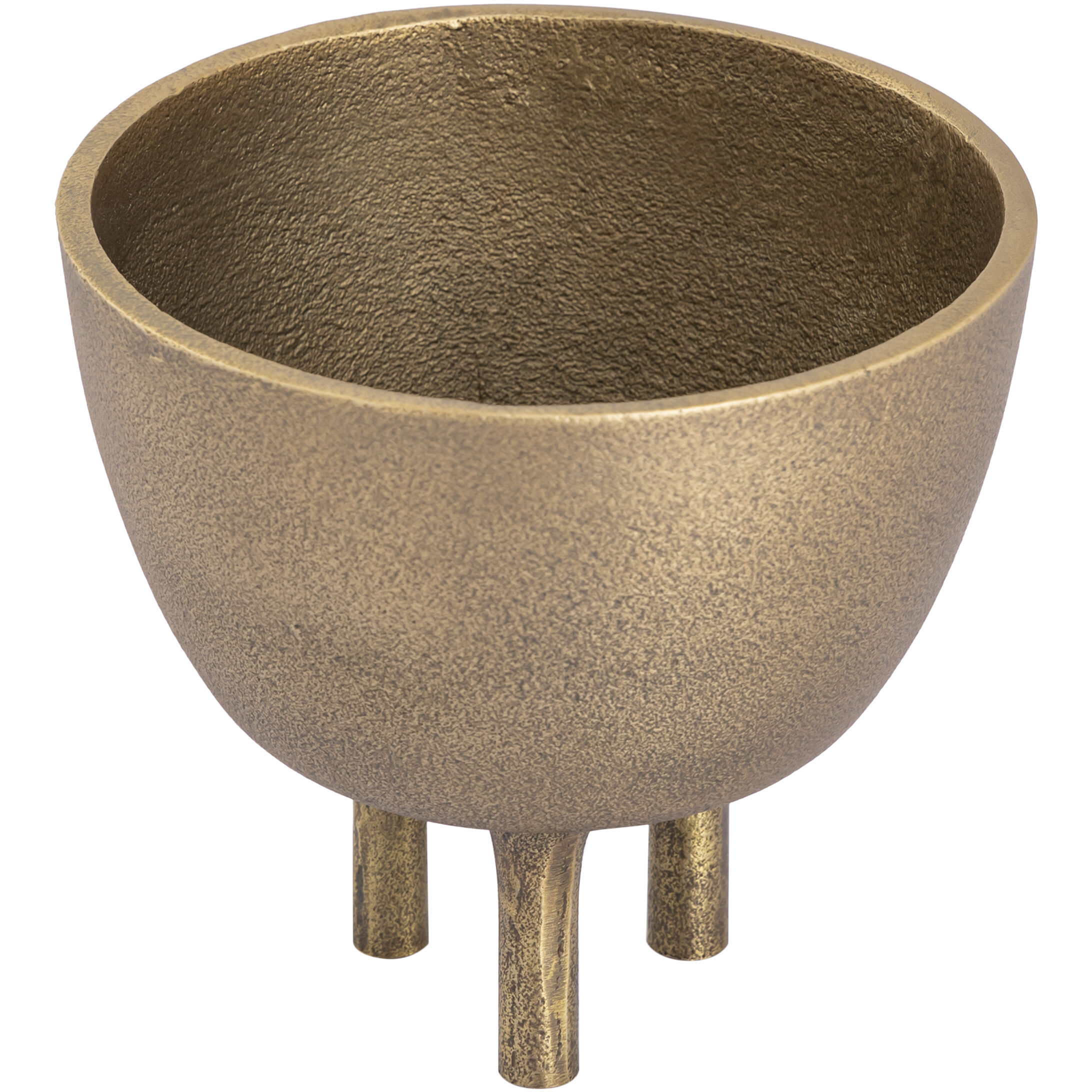 Kiser 6 X 6 inch Bowl in Brass