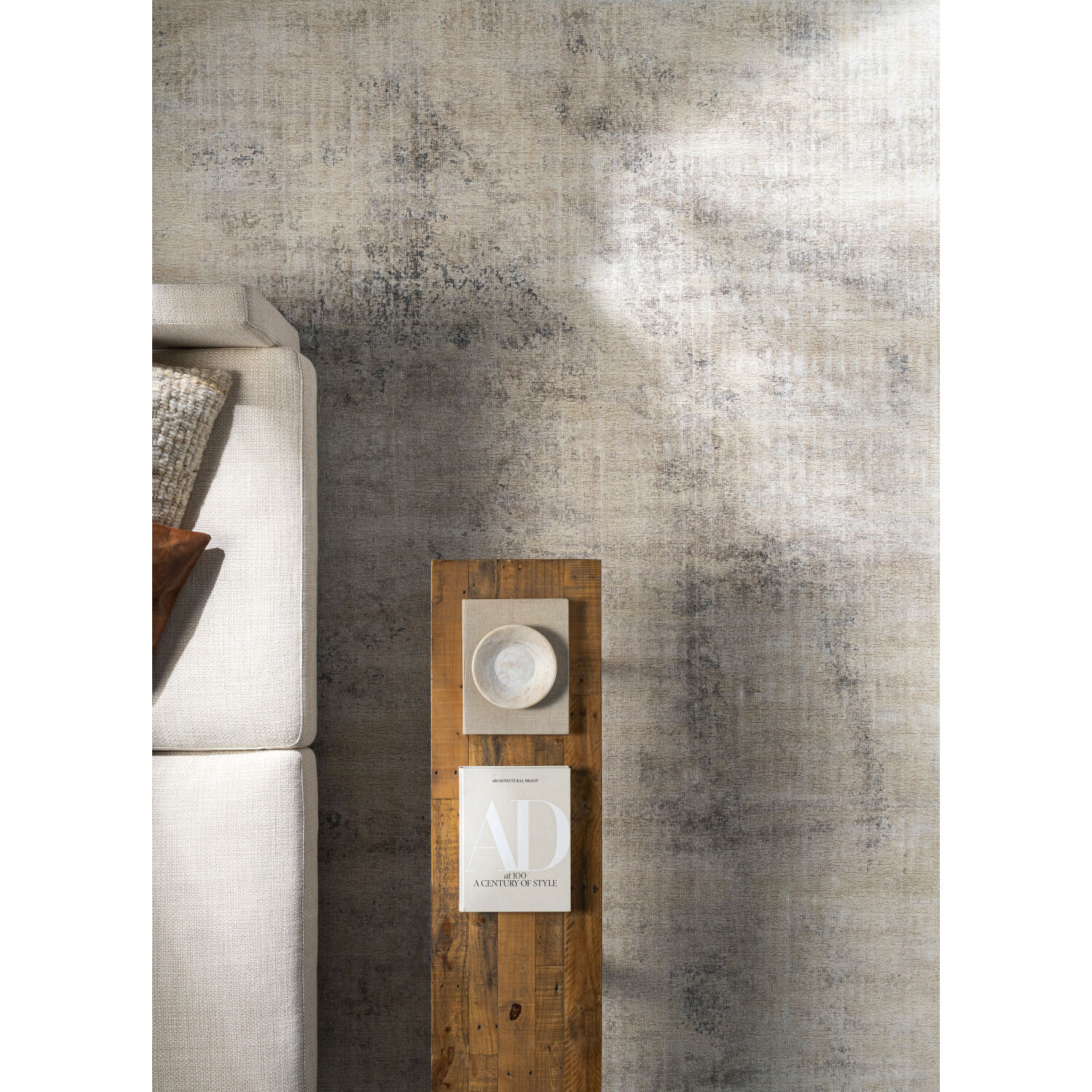 Wilson 120 X 96 inch Dark Brown Rug, Rectangle