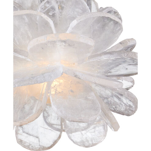 Clarity 1 Light 6 inch Natural/Brass Pendant Ceiling Light