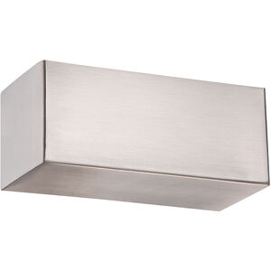 Bric LED 3 inch Brushed Nickel ADA Wall Sconce Wall Light in 3000K, dweLED