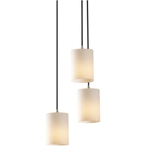 Fusion LED 4 inch Brushed Nickel Pendant Ceiling Light